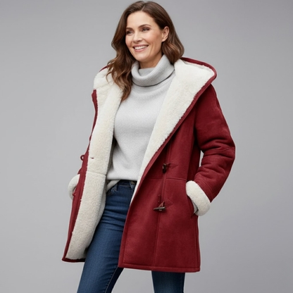 Damen Wintermantel mit Fleece-Futter | Warm, weich und stylisch durch den Winter