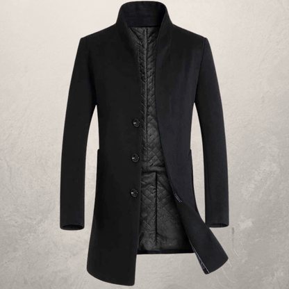 Klassischer Herrenmantel – Elegant, Zeitlos & Vielseitig Kombinierbar
