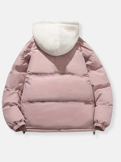 Gefütterte Winterjacke Damen mit Kapuze | Wärmeschutz & Stil für Kalte Tage