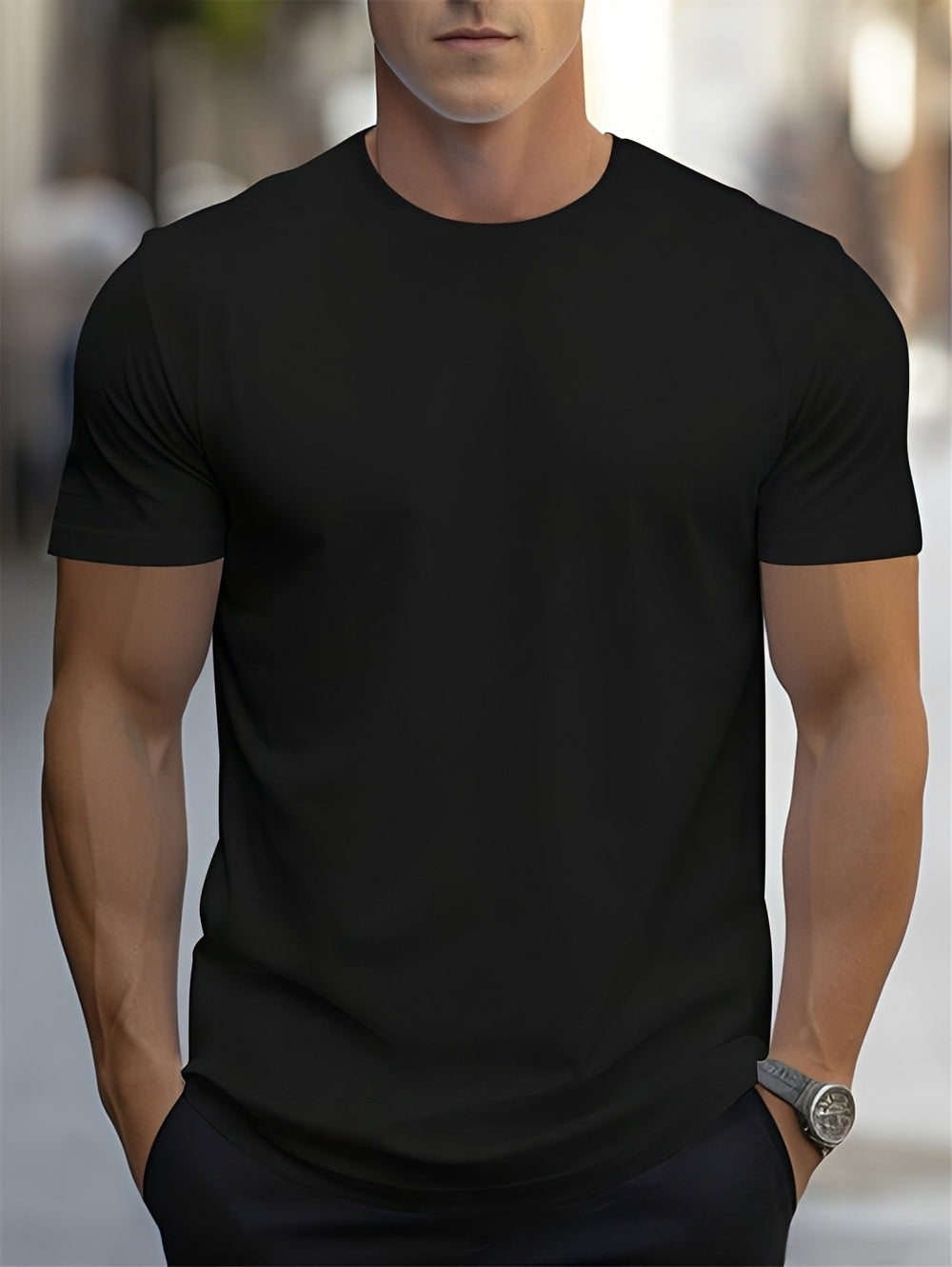 Herren T-Shirt – Komfortables Kurzarm-Shirt für Alltag, Freizeit und Sport