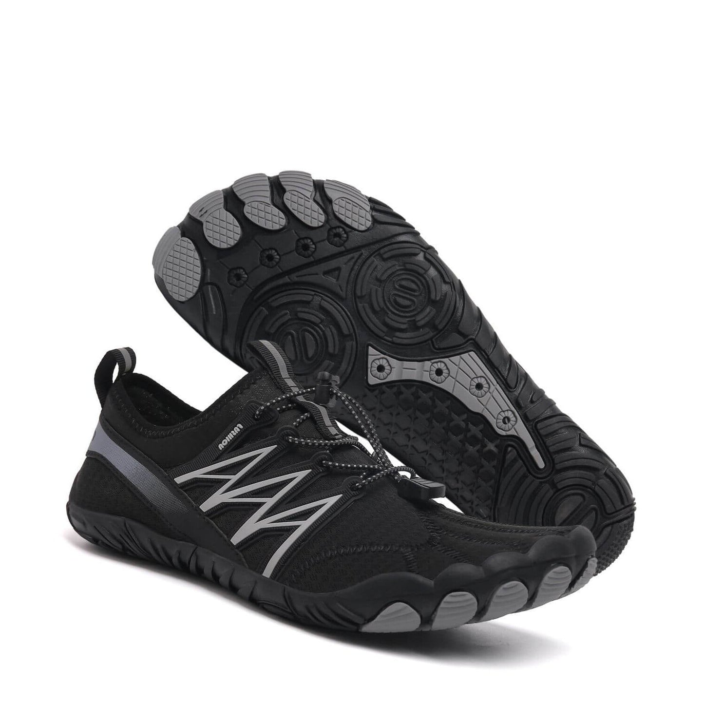 Dee | Unisex Barfußschuhe – Flexible Sneaker mit Gummisohle & Schnellverschluss