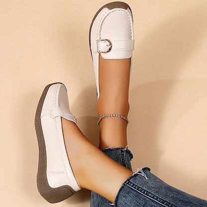 Keyla | Loafers - Bequeme Damen Slipper mit Robuster Sohle – Business Casual Stil zum Hineinschlüpfen