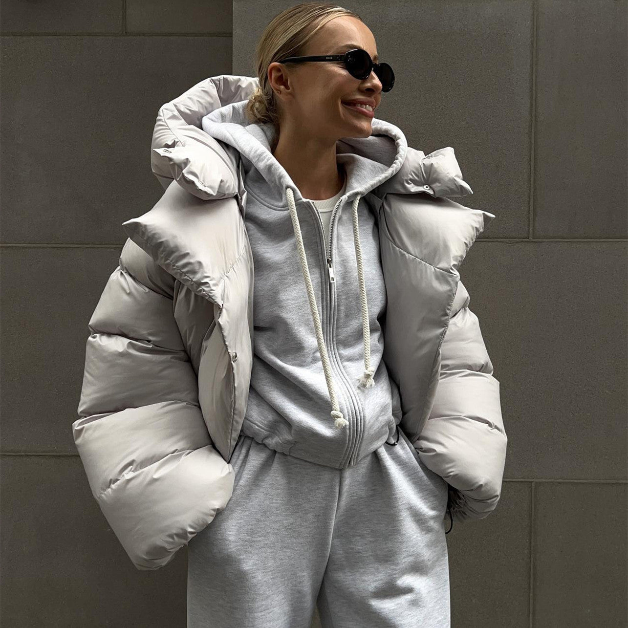 Drusilda | Damen Winterjacke Gepolstert und Warm