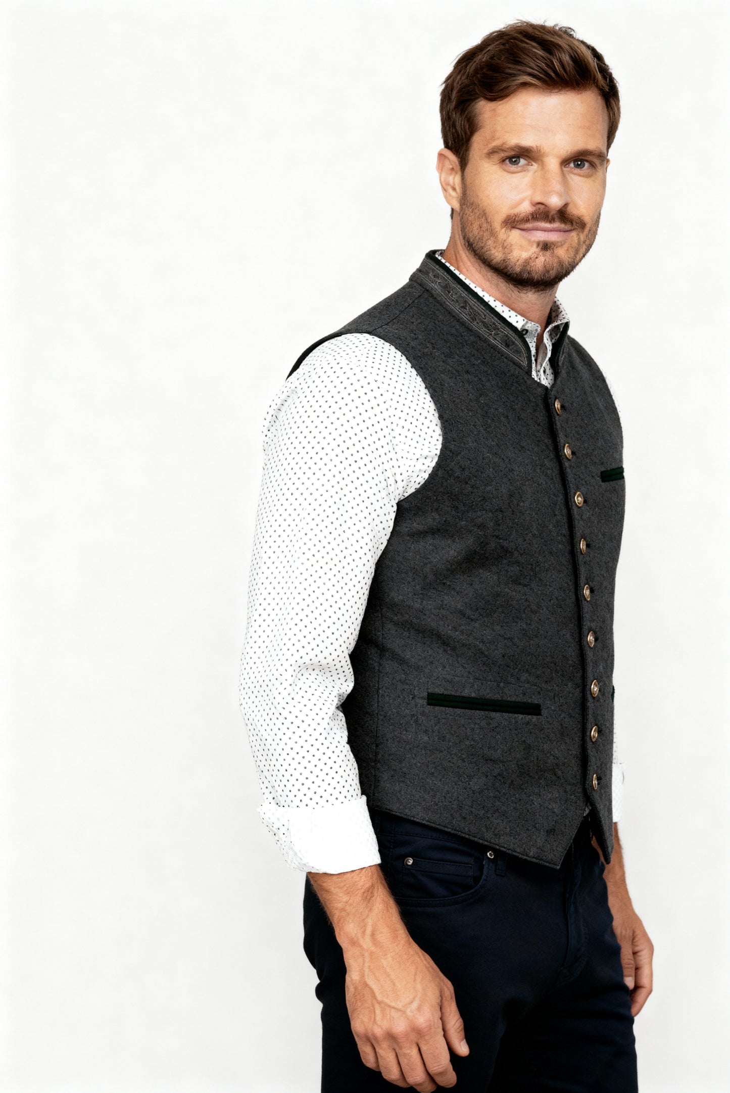 Thermo-Weste | Stylische Herren Weste für Wärme & Lagenlook