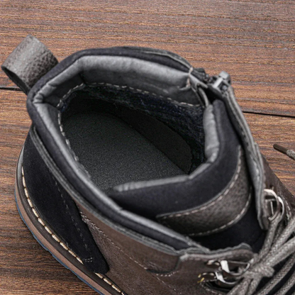 Herren Lederstiefel | Vintage Ankle Boots für Alltag & Outdoor