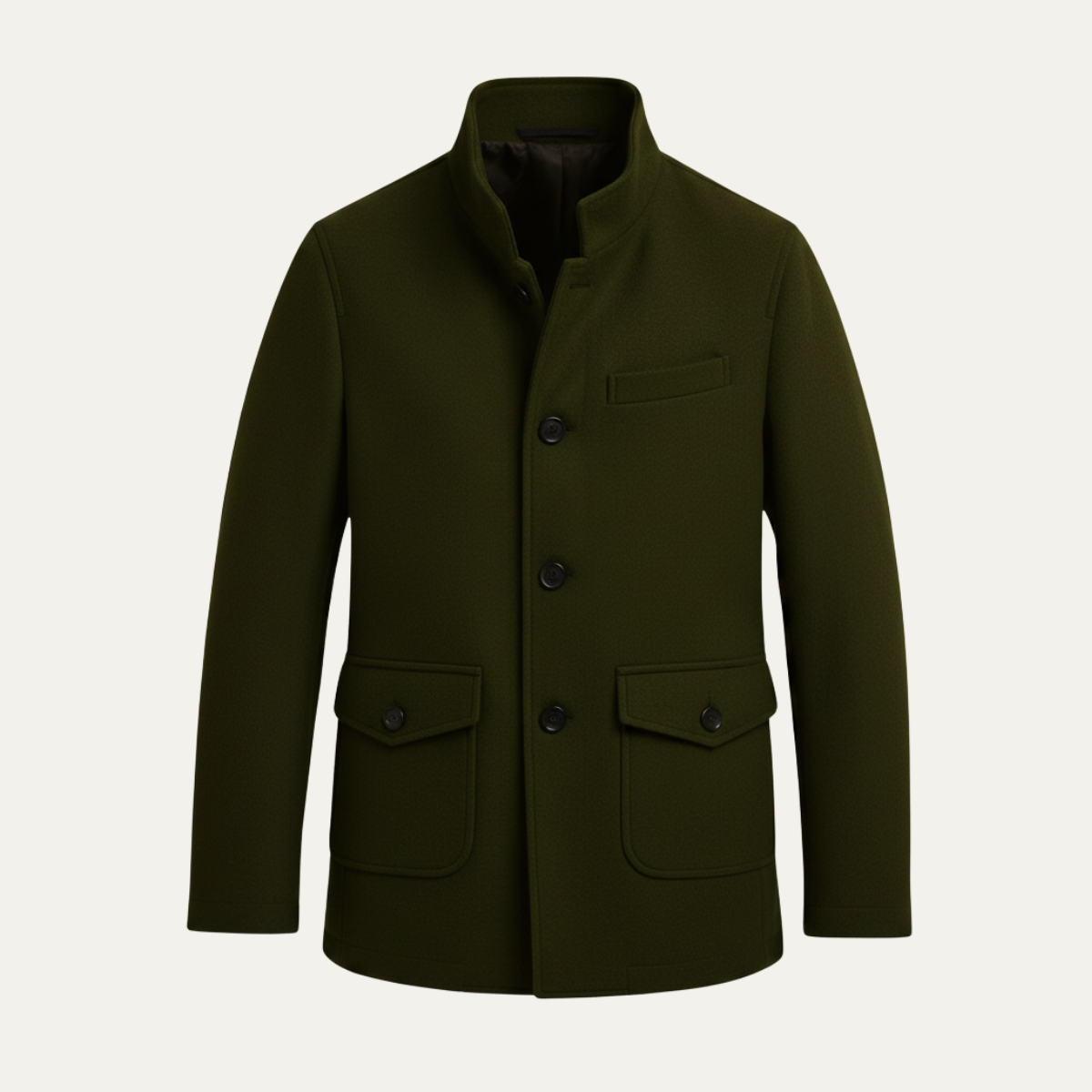 Herren Wollmantel Tailored | Eleganter Winter-Overcoat für Stadt & Büro