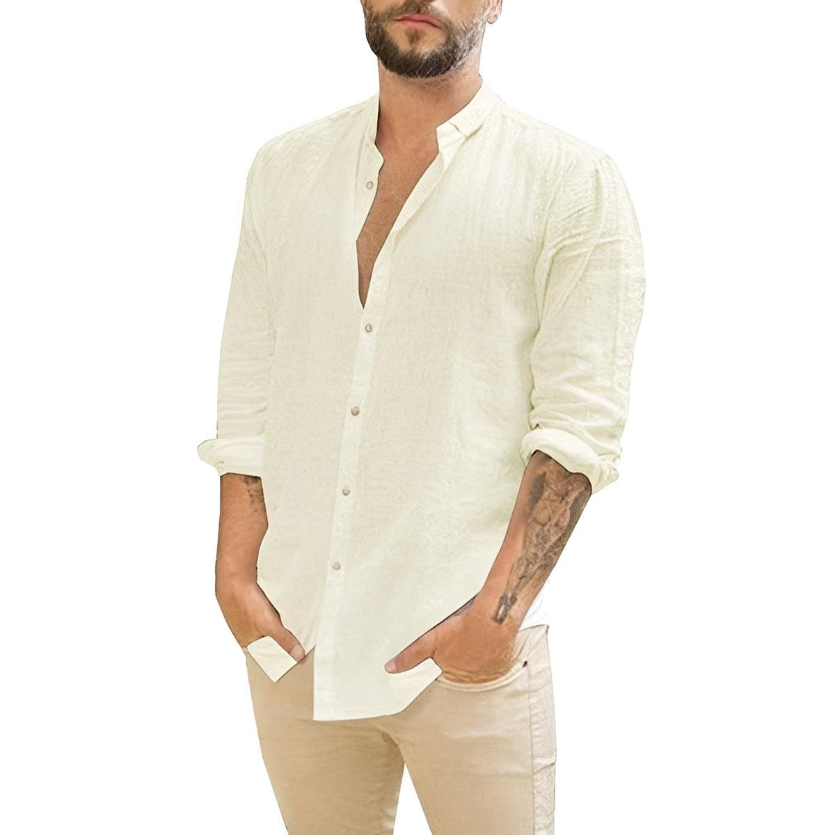 Herren Hemd – Klassisches Freizeithemd mit Knopfleiste für stilvolle Alltagslooks