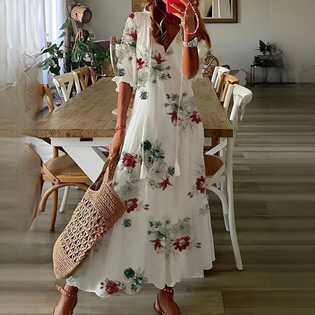 Damen Sommerkleid – Elegantes Kleid mit luftiger Passform für warme Tage