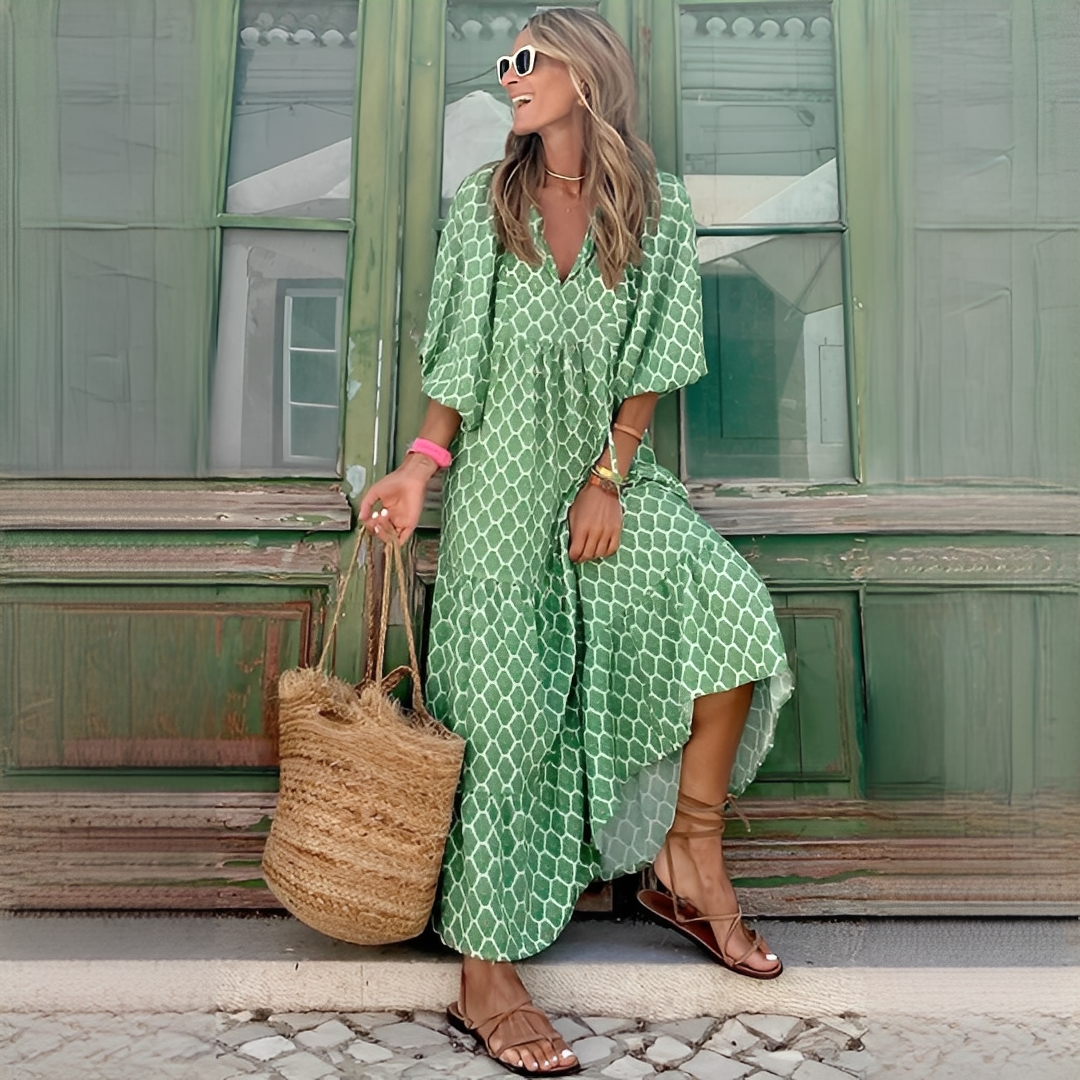 Boho Maxikleid – Luftig, Feminin & Stilvoll