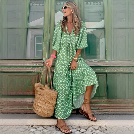 Boho Maxikleid – Luftig, Feminin & Stilvoll
