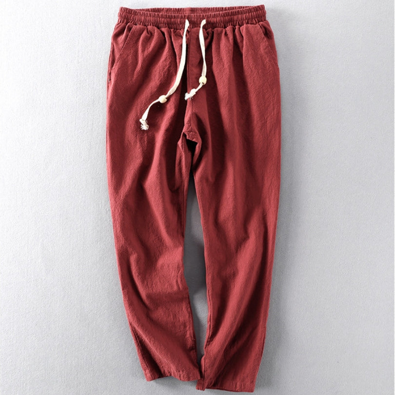 Locker geschnittene Hose mit Kordelzug – Komfortabel, Vielseitig & Relaxed