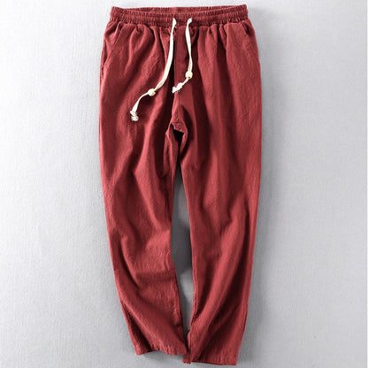 Locker geschnittene Hose mit Kordelzug – Komfortabel, Vielseitig & Relaxed