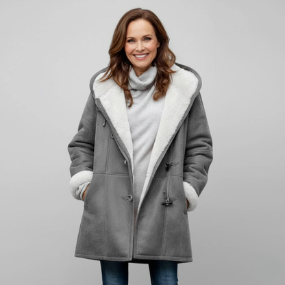 Damen Wintermantel mit Fleece-Futter | Warm, weich und stylisch durch den Winter