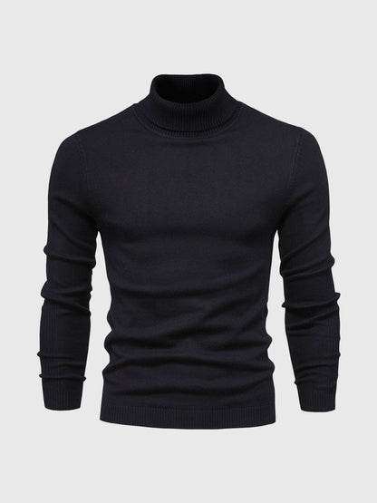 Trevor | Herren Rollkragenpullover aus Baumwolle – Eleganter Strickpullover für Alltag & Freizeit