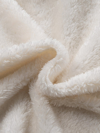Herren | Gefütterte Fleece-Pufferjacke mit Kapuze – Warm & Stylisch