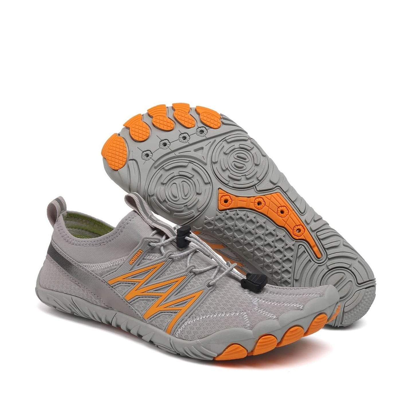 Dee | Unisex Barfußschuhe – Flexible Sneaker mit Gummisohle & Schnellverschluss