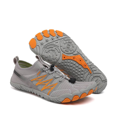 Dee | Unisex Barfußschuhe – Flexible Sneaker mit Gummisohle & Schnellverschluss