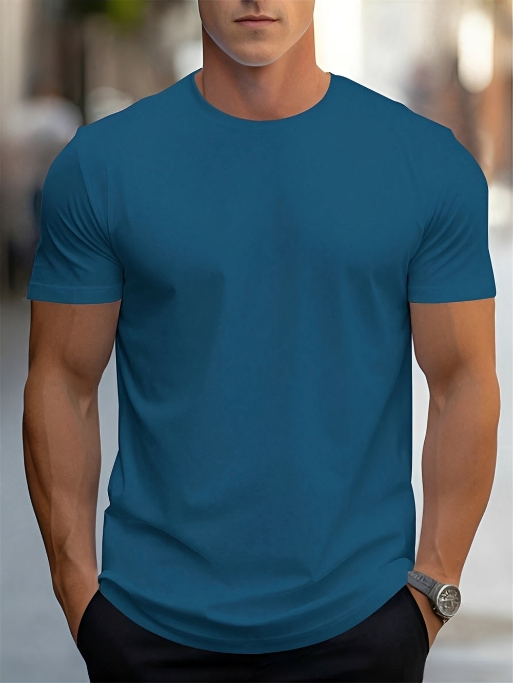 Herren T-Shirt – Komfortables Kurzarm-Shirt für Alltag, Freizeit und Sport