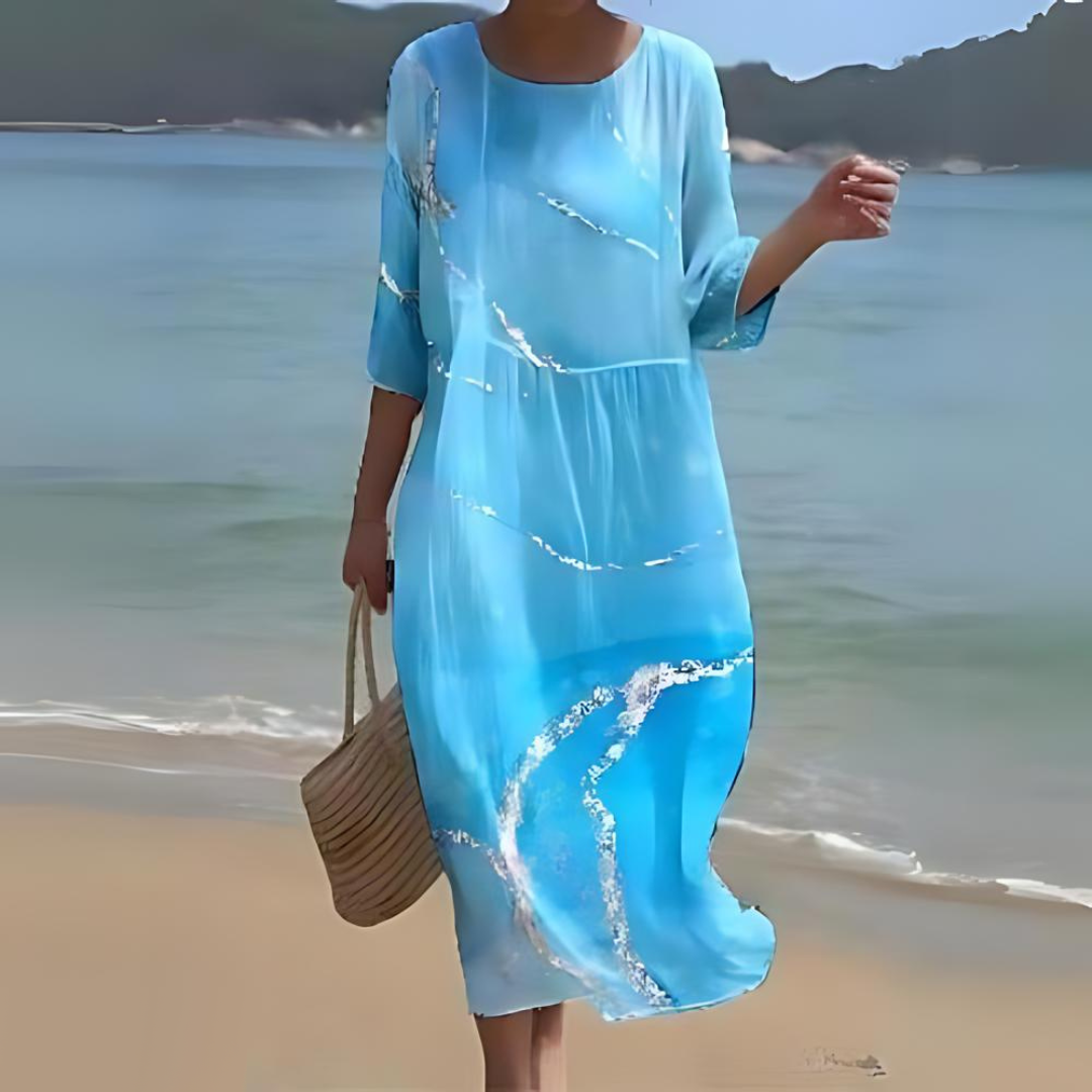 Damen Midi-Kleid – Elegant, Zeitlos & Vielseitig
