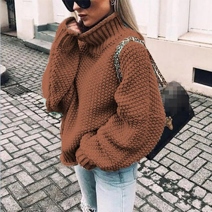 Grobstrick Rollkragenpullover Damen | Kuscheliger Komfort & Zeitloser Stil