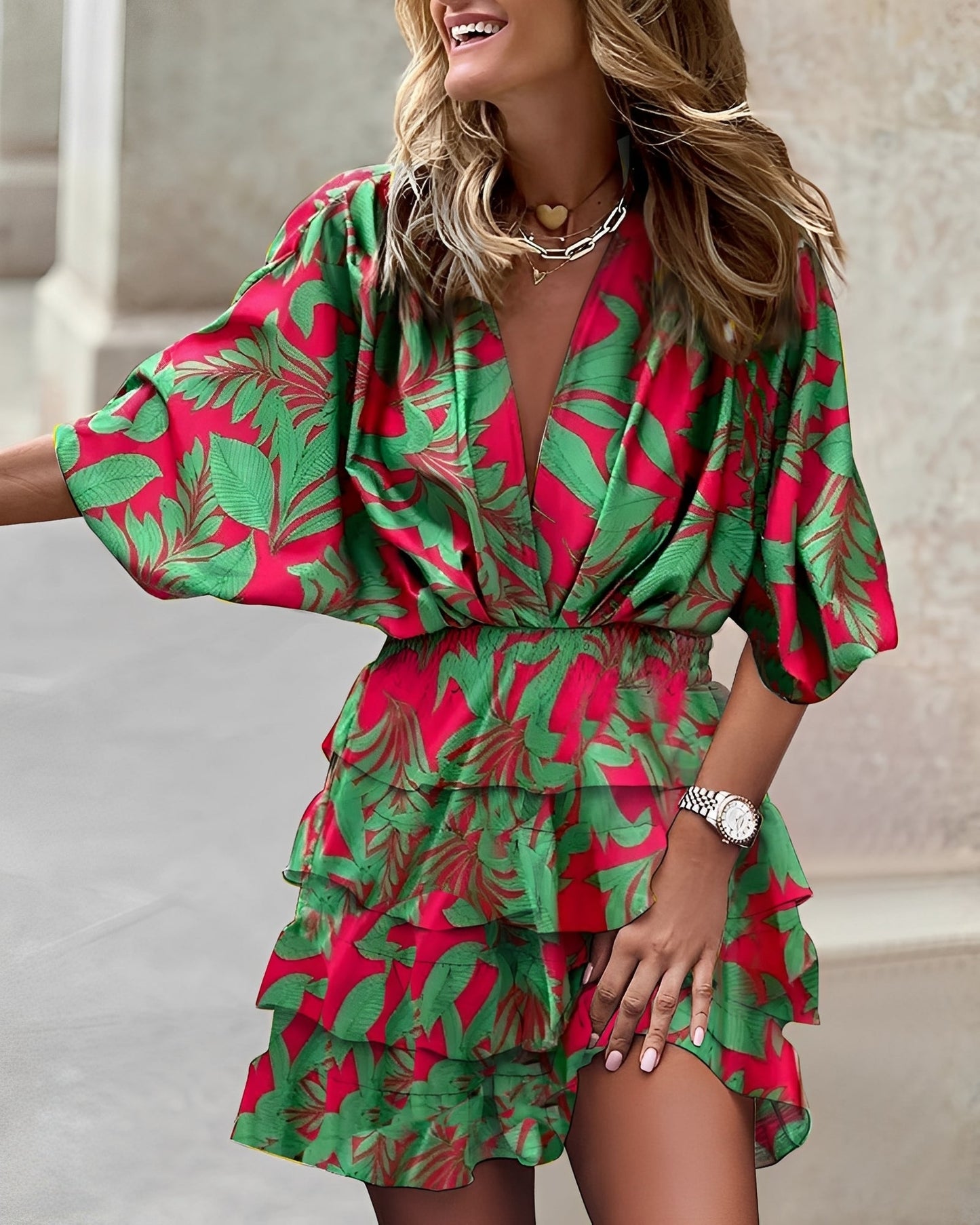 Damen Minikleid – Asymmetrisches Kleid für moderne, stilvolle Looks