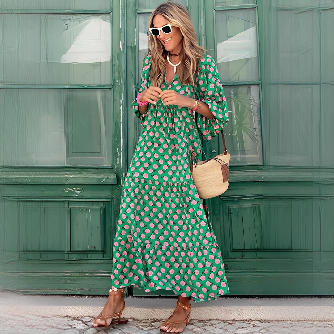 Boho Maxikleid – Luftig, Feminin & Stilvoll