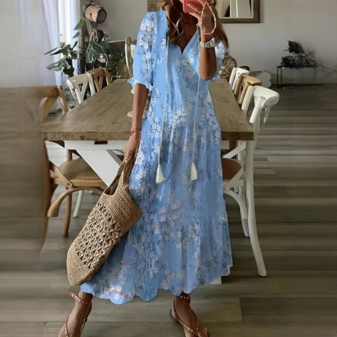 Damen Sommerkleid – Elegantes Kleid mit luftiger Passform für warme Tage