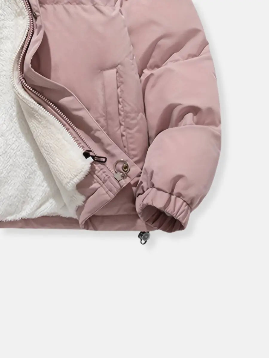 Gefütterte Winterjacke Damen mit Kapuze | Wärmeschutz & Stil für Kalte Tage