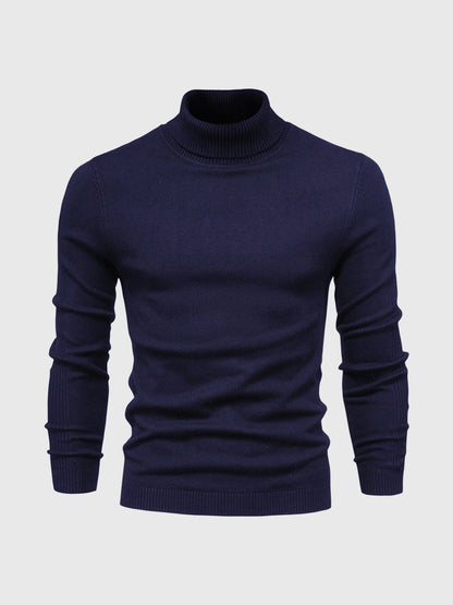 Trevor | Herren Rollkragenpullover aus Baumwolle – Eleganter Strickpullover für Alltag & Freizeit