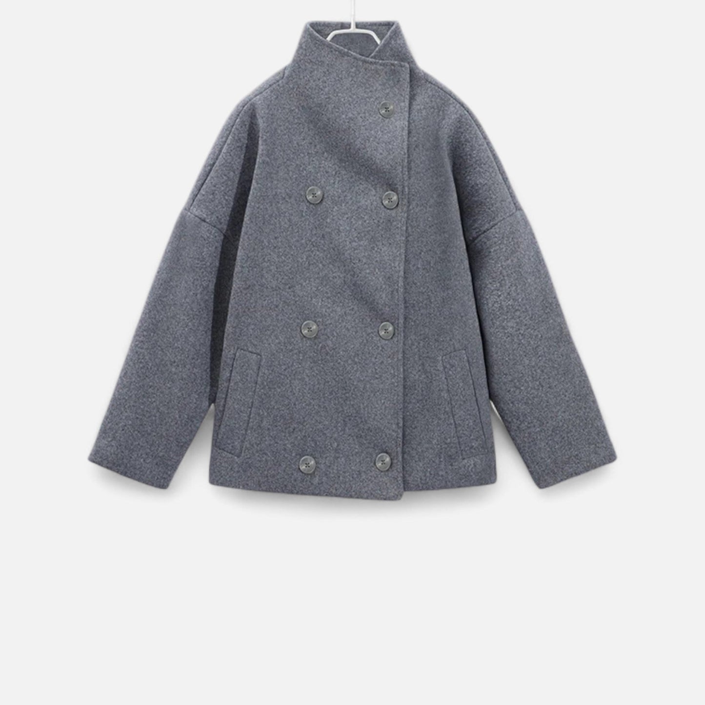 Elegante Damen Kurzjacke mit Modernem Stehkragen – Stylisch, Zeitlos & Vielseitig Kombinierbar