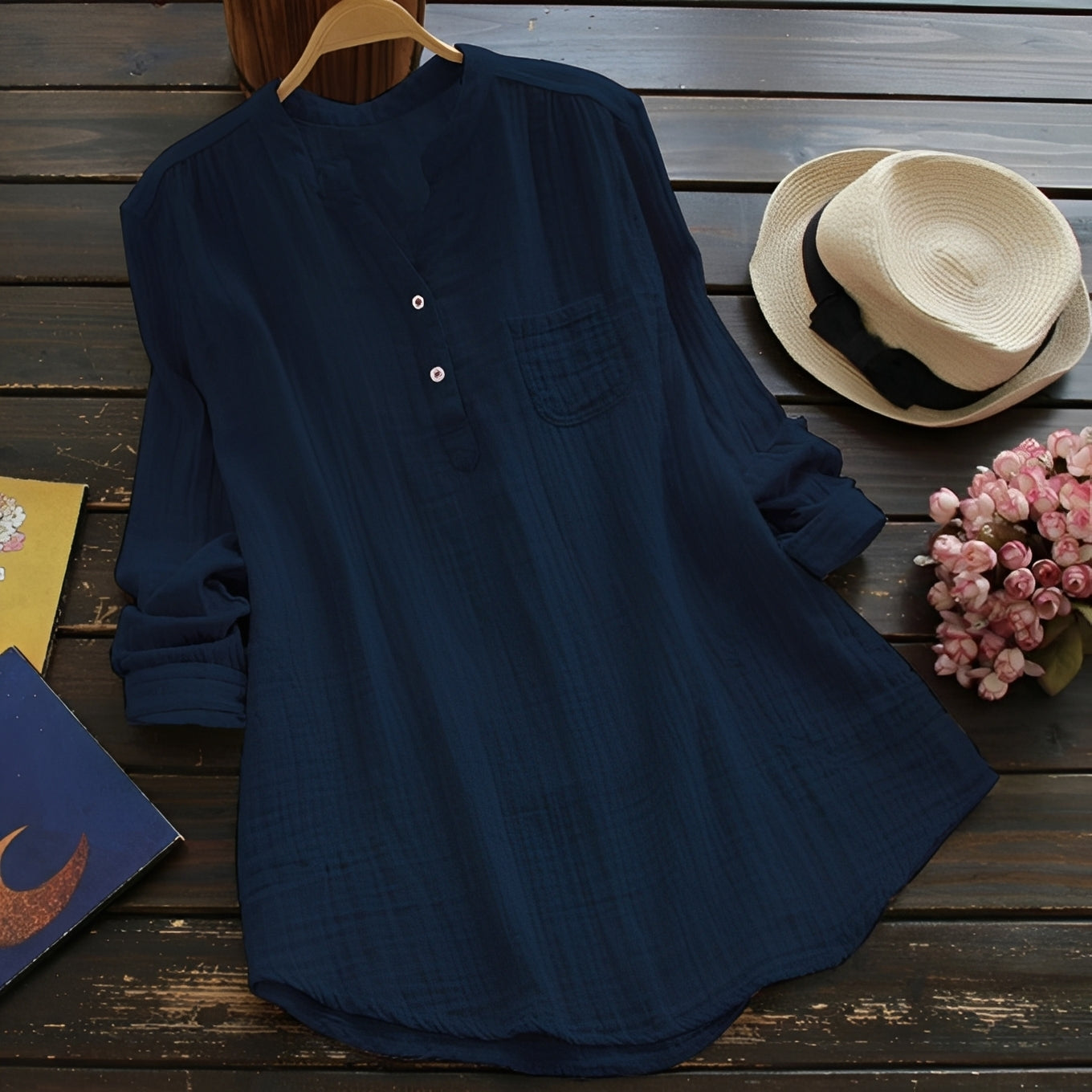 Damen Bluse – Lockere Alltagsbluse für zeitlose Looks