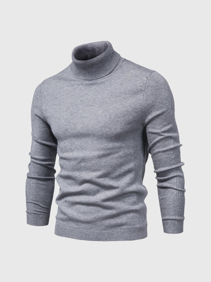 Trevor | Herren Rollkragenpullover aus Baumwolle – Eleganter Strickpullover für Alltag & Freizeit