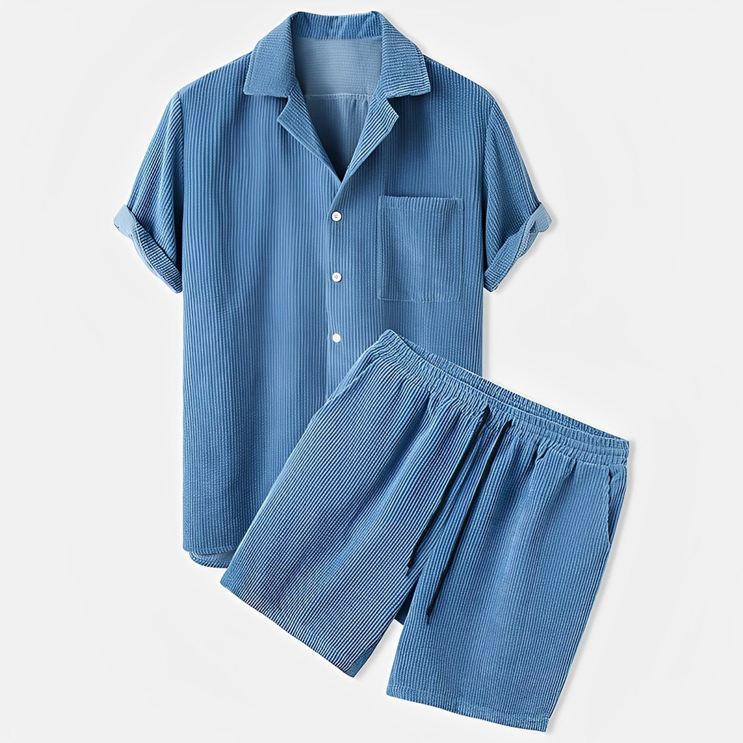 Herren Cord-Set – Zweiteiliges Outfit für komfortable und stilvolle Looks