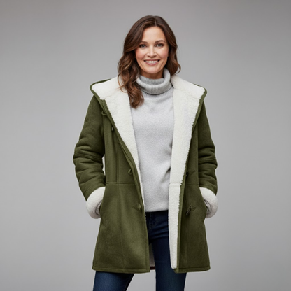 Damen Wintermantel mit Fleece-Futter | Warm, weich und stylisch durch den Winter