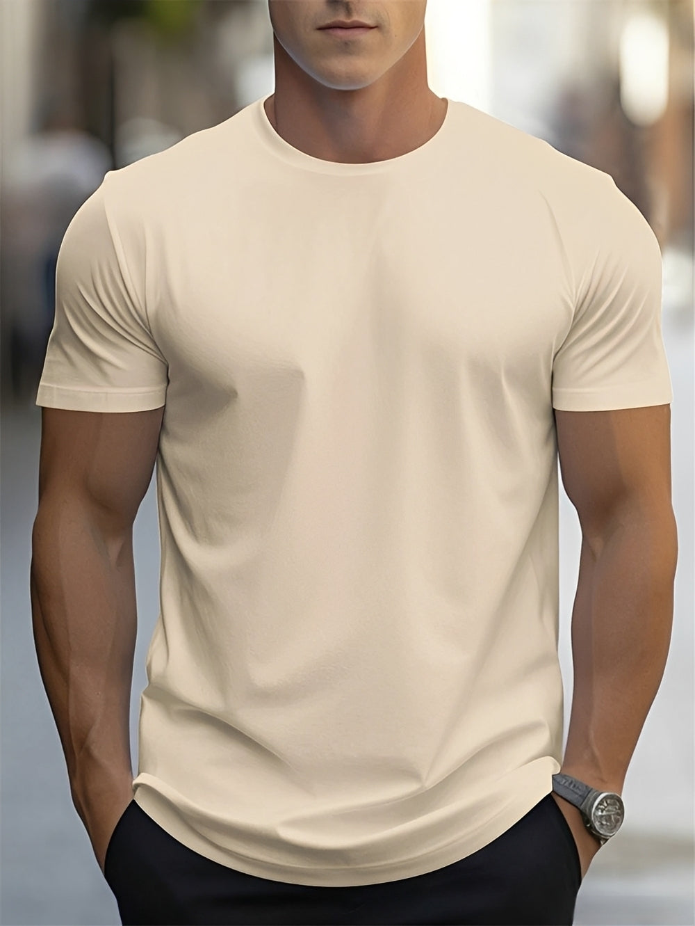 Herren T-Shirt – Komfortables Kurzarm-Shirt für Alltag, Freizeit und Sport