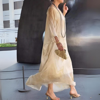 Elegantes Chiffonkleid – Feminines Abendkleid für besondere Anlässe