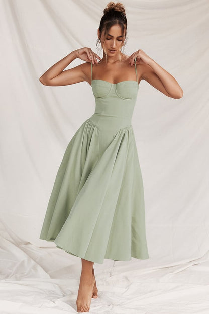 Damen Midikleid mit Taschen – Sommerlich, Lässig & Stilvoll
