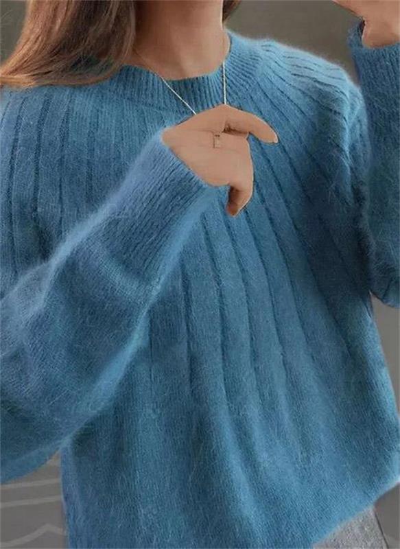 Flauschiger Strickpullover Damen | Weich, Stylisch & Gemütlich