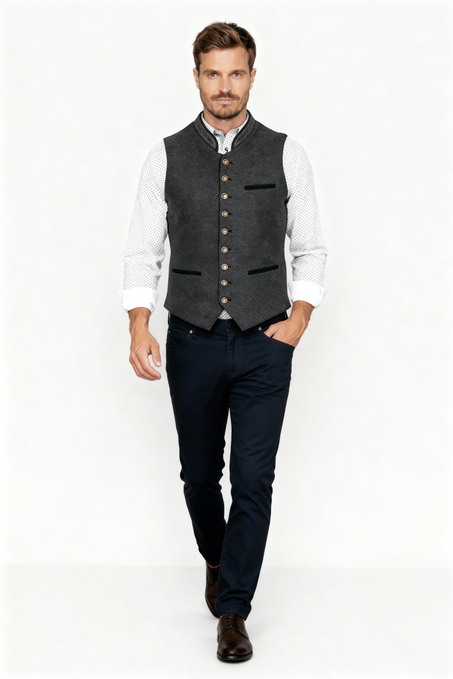 Thermo-Weste | Stylische Herren Weste für Wärme & Lagenlook