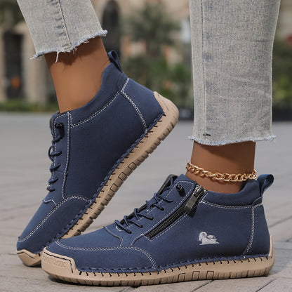Damen Sneaker | Bequeme Alltagsschuhe mit breitem Zehenbereichc