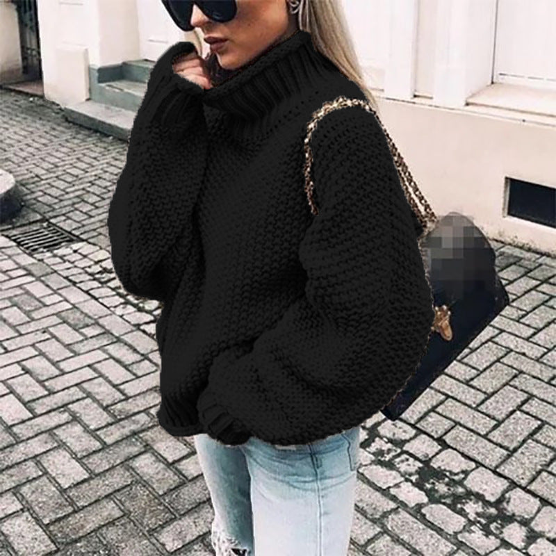Grobstrick Rollkragenpullover Damen | Kuscheliger Komfort & Zeitloser Stil