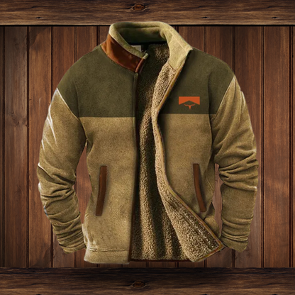 Herren Fleecejacke mit 3D-Print – Leicht, Warm & Stylisch für Alltag und Outdoor