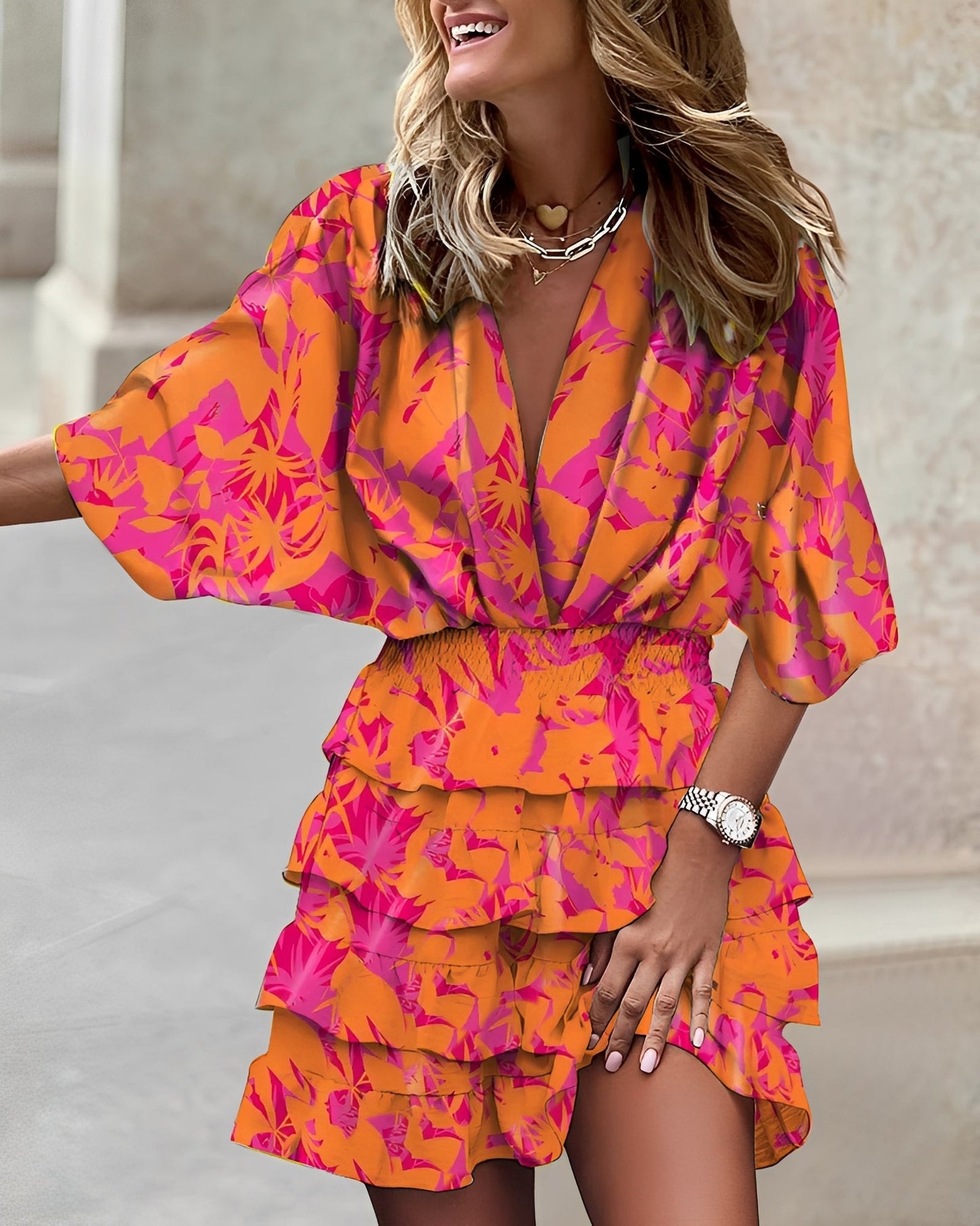 Damen Minikleid – Asymmetrisches Kleid für moderne, stilvolle Looks