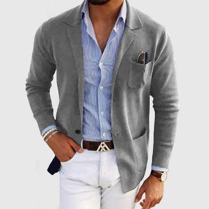 Leinenblazer mit Reverskragen – Modern, Leicht & Vielseitig