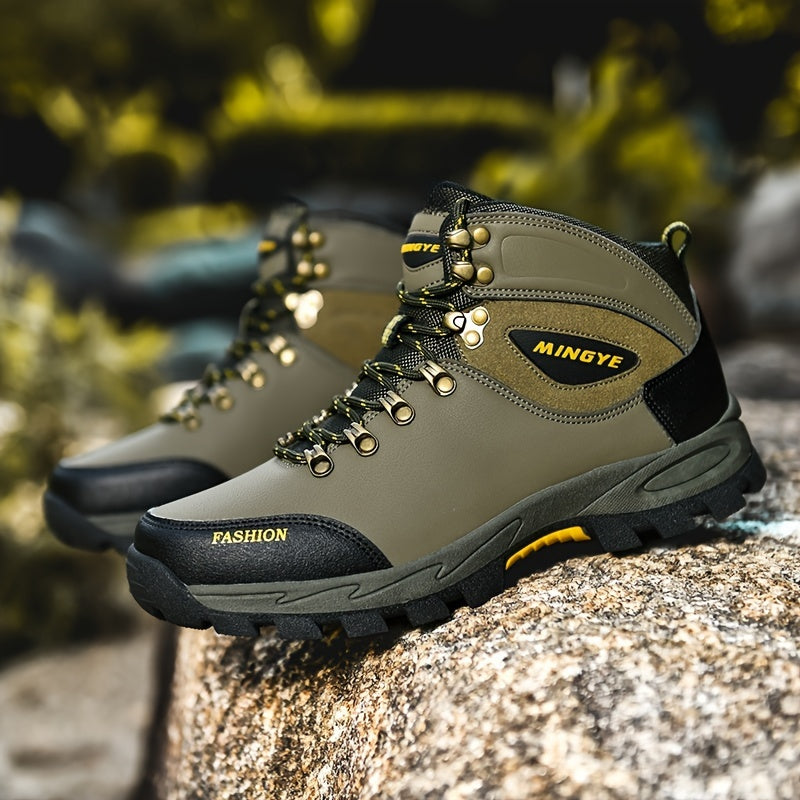 Farron | Herren Outdoor Wanderschuhe High-Cut mit Schnürung