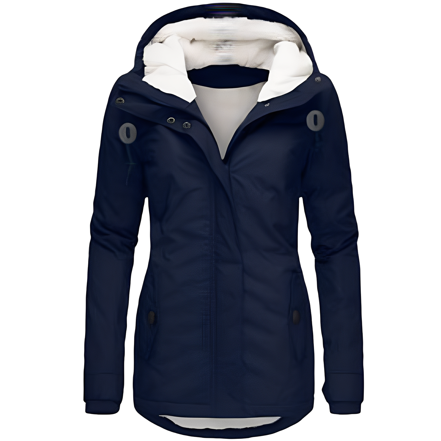 Wasserdichte Samtjacke mit Kapuze – Stylisch, Funktional & Komfortabel