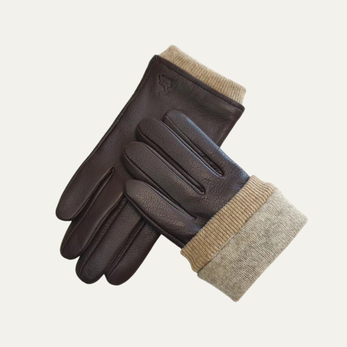 Klassische Herren Winterhandschuhe mit Bündchen – Warm, Komfortabel & Zeitlos