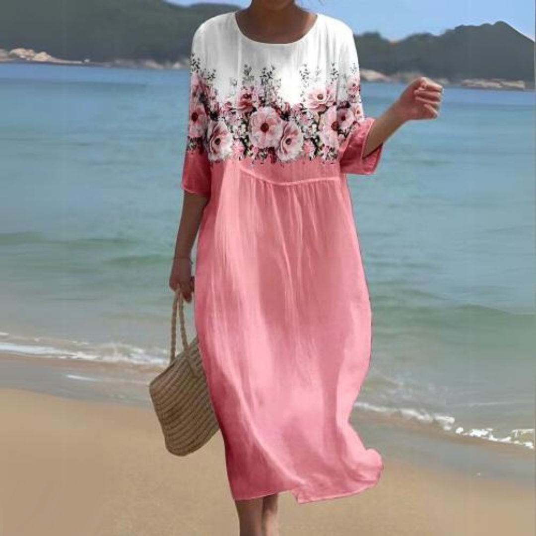 Damen Midi-Kleid – Elegant, Zeitlos & Vielseitig