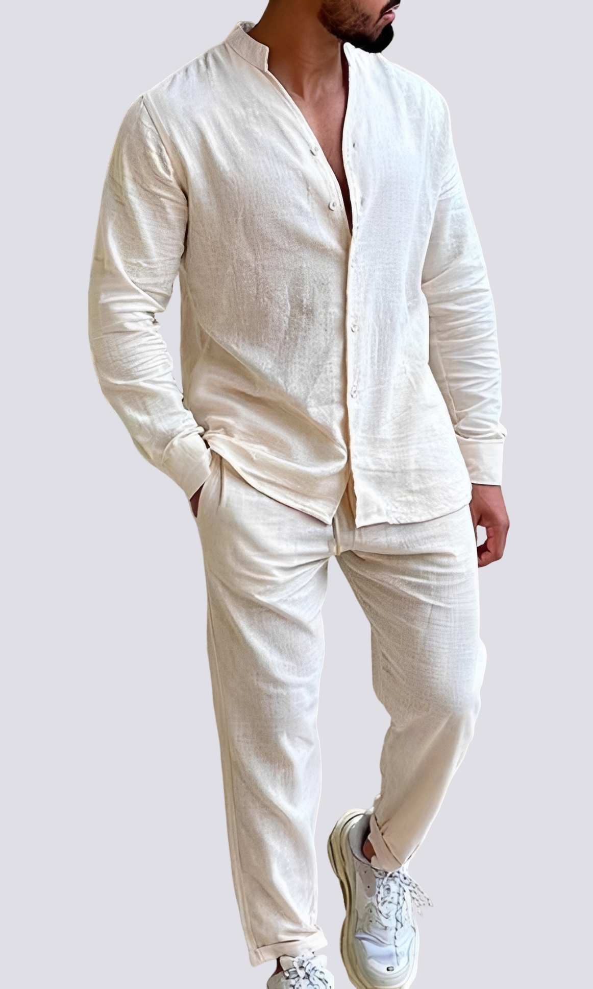 Herren Lounge-Set zweiteilig – Komfortables Freizeitset für Zuhause, Alltag und entspannte Tage