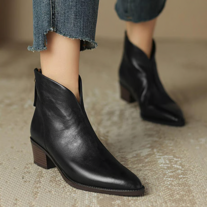Damenstiefeletten mit Blockabsatz | Eleganz & Komfort für Herbst & Winter